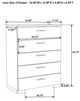 Coaster® Felicity 6-Piece White High Gloss Queen Panel Bedroom Set-5