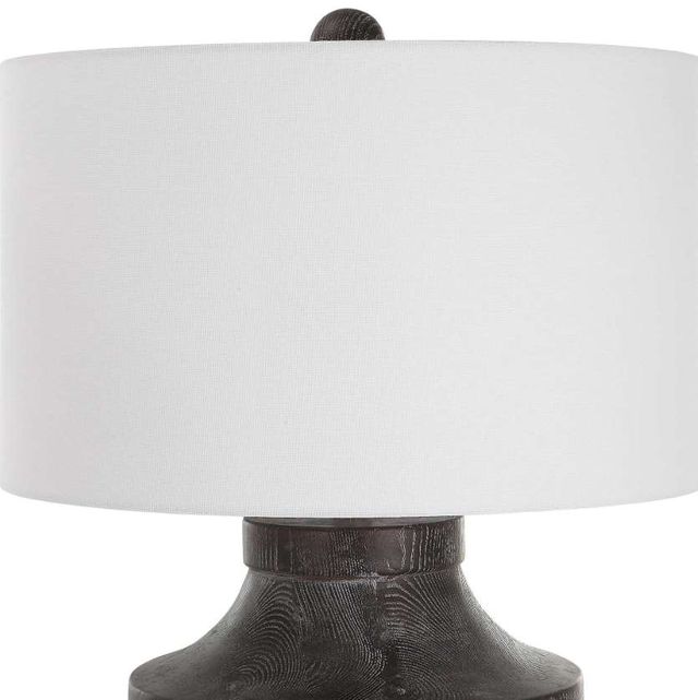 Uttermost® Timber Black Table Lamp-3
