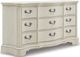 Millennium® by Ashley Arlendyne 4-Piece Antique White Queen Upholstered Bed-2