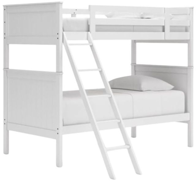 Signature Design by Ashley® Nextonfort White Twin/Twin Bunk Bed-0