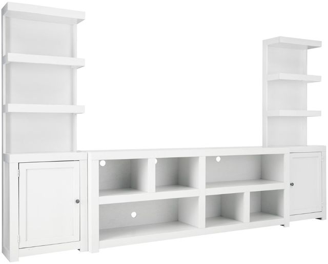 aspenhome® Mackenzie White Entertainment Wall-0