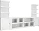 aspenhome® Mackenzie White Entertainment Wall-0