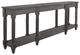 International Furniture Direct Tiffany Black 94'' Sofa Table-0