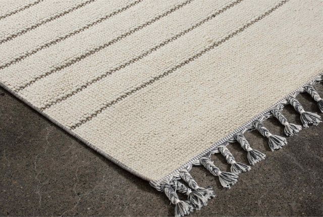 Renwil® Ambrose Grey/Ivory 7'3" x 5'3" Rug-2