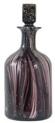A & B Home Black/Gold/White 17" Vase-0