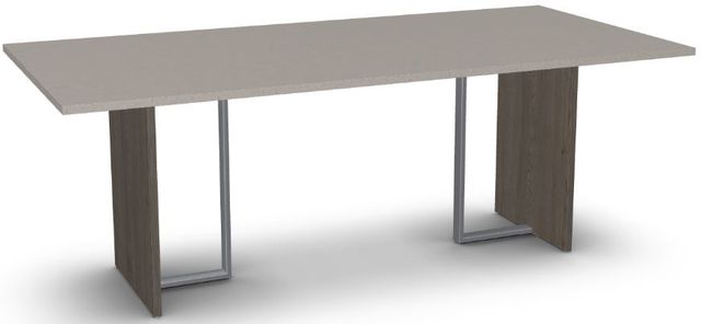 Amisco Customizable Zoel 84" Thermo Fused Laminate Rectangular Table -3