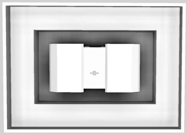 Vent-A-Hood® 42" White Contemporary Island Range Hood-3