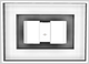 Vent-A-Hood® 42" White Contemporary Island Range Hood-3