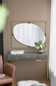 A & B Home Poppy Gold Mirror -4
