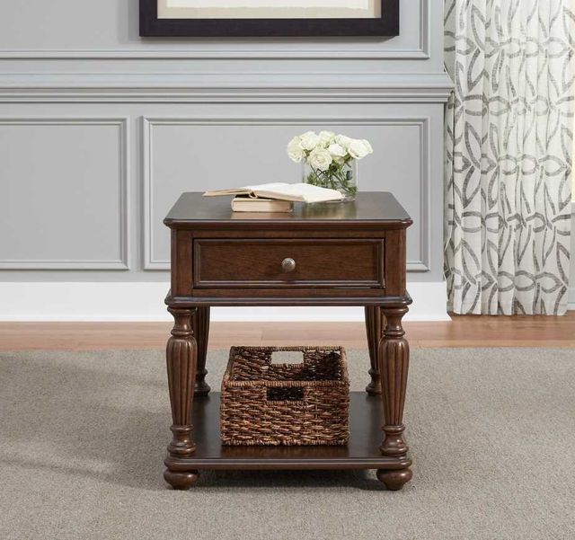 Liberty Furniture Allington Satin Sienna Rectangular End Table-1