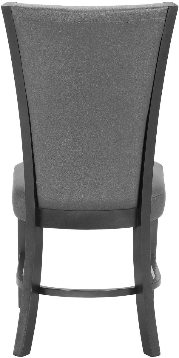Crown Mark Camelia Gray Dining Side Chair-2