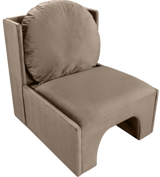 Meridian Furniture Sigma Taupe Upholstered Accent Chair-3