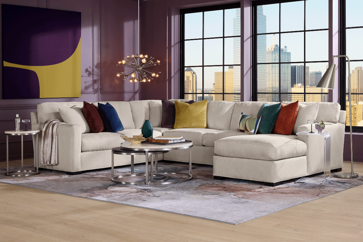 H.M. Richards Harmonie Chaise Sectional - Thumbnail 3