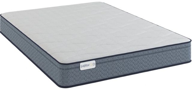 Sherwood® Bedding Villa XXV Firm FxET 8.75" Wrapped Coil Firm Euro Top Full Mattress-0
