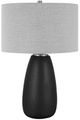 Uttermost® Twilight Satin Black Table Lamp-0