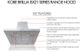 KOBE® Brillia® Series 30" Stainless Steel Island Range Hood-3