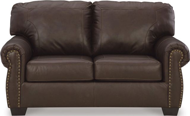 Signature Design by Ashley® Colleton Dark Brown Loveseat-1