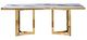VIG Furniture Modrest Loomis Gold/White Dining Table-1