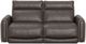 Catnapper® Nico Khaki/Walnut Power Headrest Reclining Sofa-1