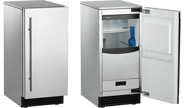Scotsman® Brilliance® 15" 80 lb. Panel Ready Nugget Ice Machine-2
