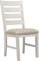 Signature Design by Ashley® Skempton Distressed Grayish White Upholstered Dining Side Chair-0