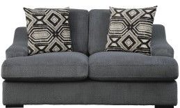Mazin Furniture Orofino 2 Piece Dark Gray Sofa/Loveseat Set-1