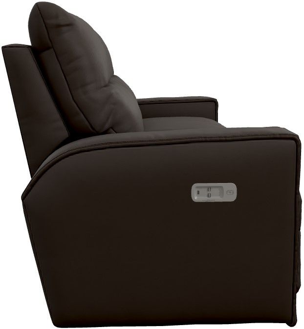 La-Z-Boy® Maddox Sable Power Reclining 2-Seat Sofa with Headrest-3