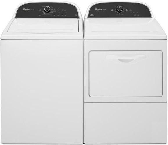Whirlpool® Cabrio® Top Load Washer and Front Load Electric Dryer Pair-0