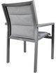 CabanaCoast® Customizable Origin Fabric/Wood Outdoor Padded Dining Chair-2