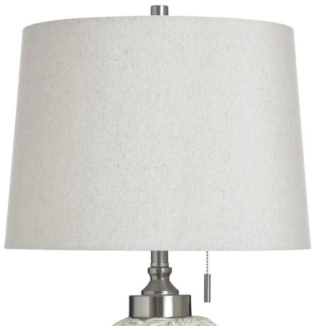 Stylecraft Hacot Silver Table Lamp-4