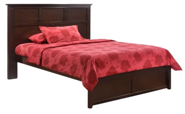 Night & Day Furniture™ Spices Bedroom P-Series Tarragon Dark Chocolate Full Panel Bed-0