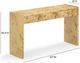 TOV Furniture Brandyss Natural Burl 54" Console Table-2