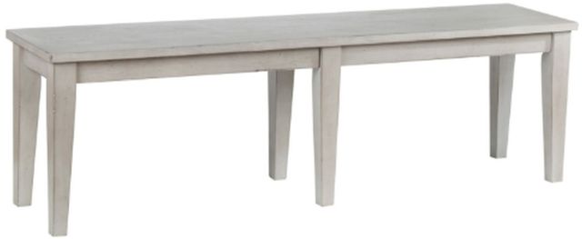 Winners Only® Carmel Gray Dining Bench-0