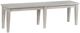 Winners Only® Carmel Gray Dining Bench-0