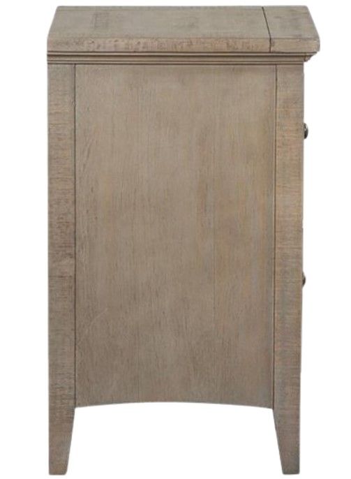 Magnussen Home® Paxton Place Dovetail Gray 2-Drawer Nightstand-3