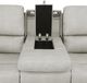 Coaster® Brickston 2-Piece Grey Power Reclining Sofa Set with Power Headrest and Lumbar-5