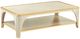 Michael Amini® La Terrazza Silver Mist Rectangular Cocktail Table-0