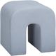 TOV Furniture Desi Light Blue Ottoman-0