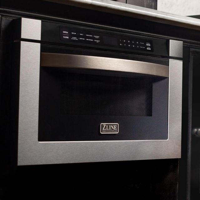 Zline 1.2 Cu. Ft. Stainless Steel Microwave Drawer-3