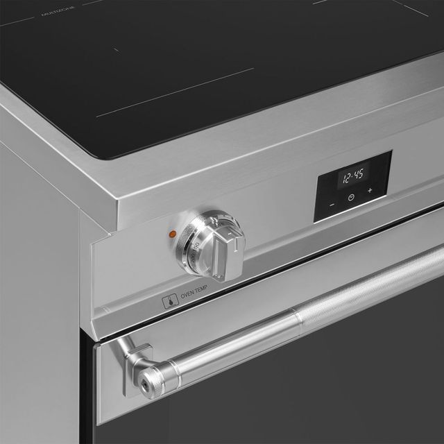 Smeg Professional Series 24" Stainless Steel Pro Style Induction Range-3