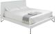 Natuzzi Editions Customizable Kartun Queen Upholstered Panel Bed-0