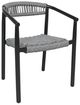 CabanaCoast® Customizable Breezeway Aluminum Outdoor Dining Chair-2