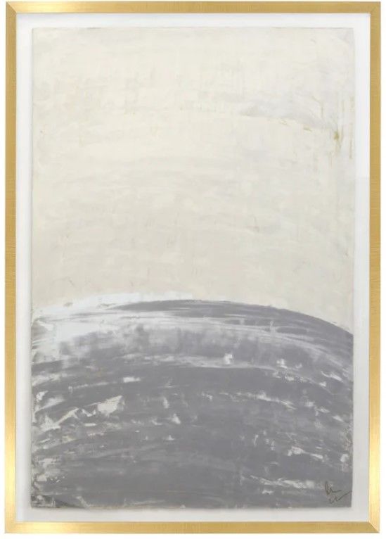Stylecraft Brakish Water Gray/Light Gray Wall Art-0