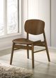 Coaster® Benford 2-Piece Dark Brown Dining Side Chair Set-1