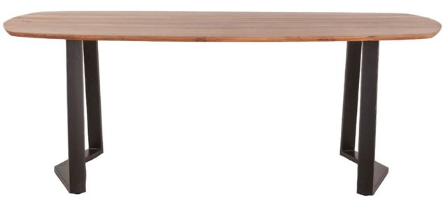 Home Trends & Design Salerno Natural Dining Table-1