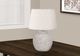 Monarch Specialties Inc. 22"H Cream Concrete Table Lamp-4
