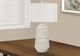 Monarch Specialties Inc. 33"H Cream Ceramic Table Lamp-4