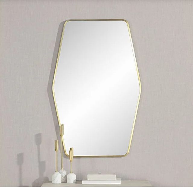 Renwil® Mocha Gold Accent Mirror -4