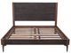 Home Trends & Design Santa Cruz Antique Bronze/Brown King Panel Bed-2