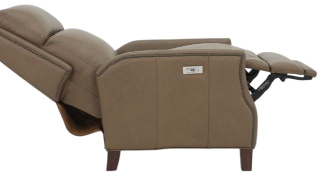 BarcaLounger® Charlotte Cashmere Taupe Leather Power Recliner-1
